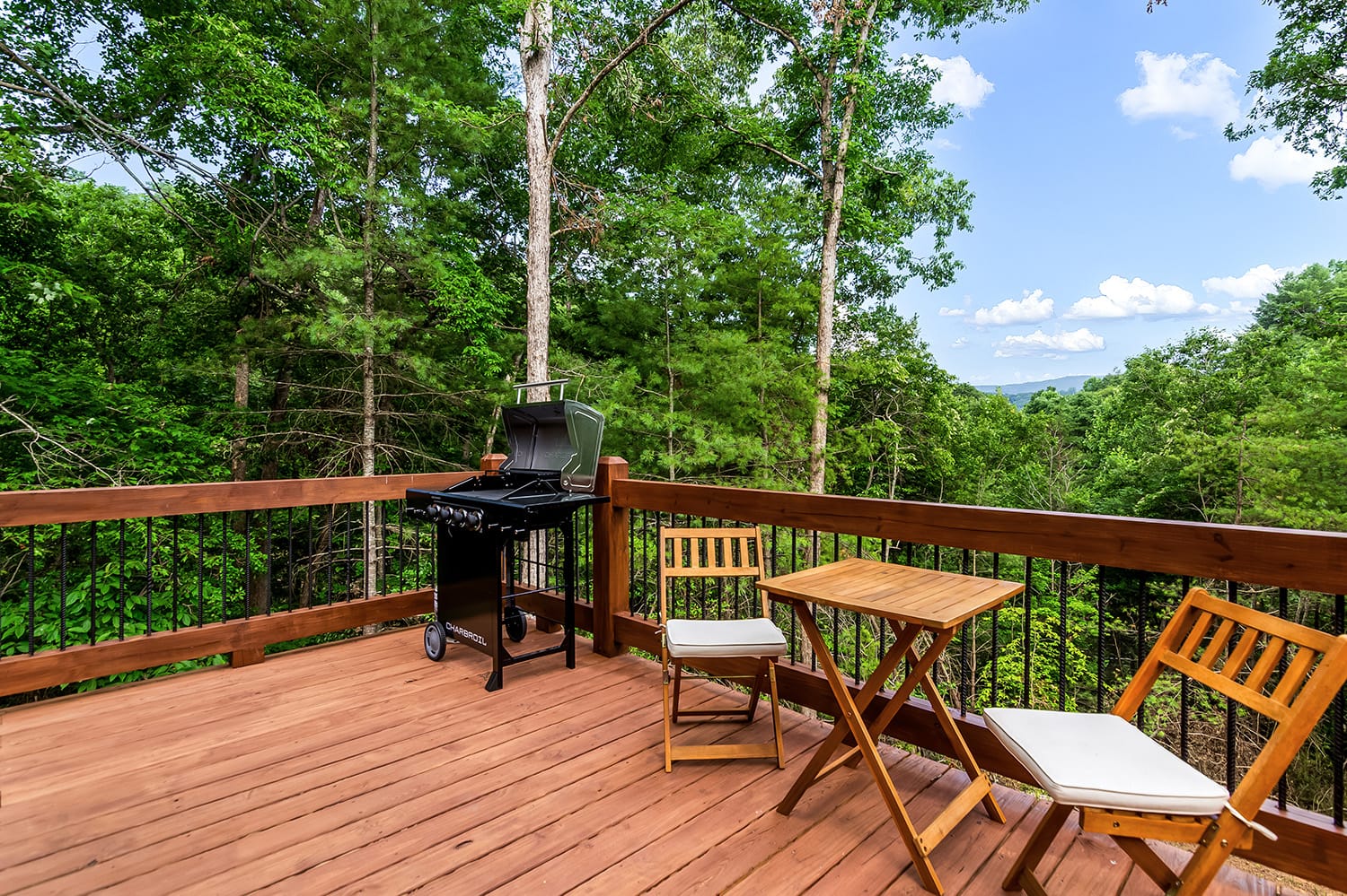 Blue Ridge Cabin Patio